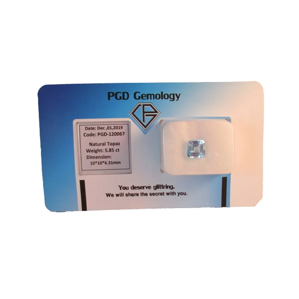 توپاز آبی شناسنامه دار PGD-120067