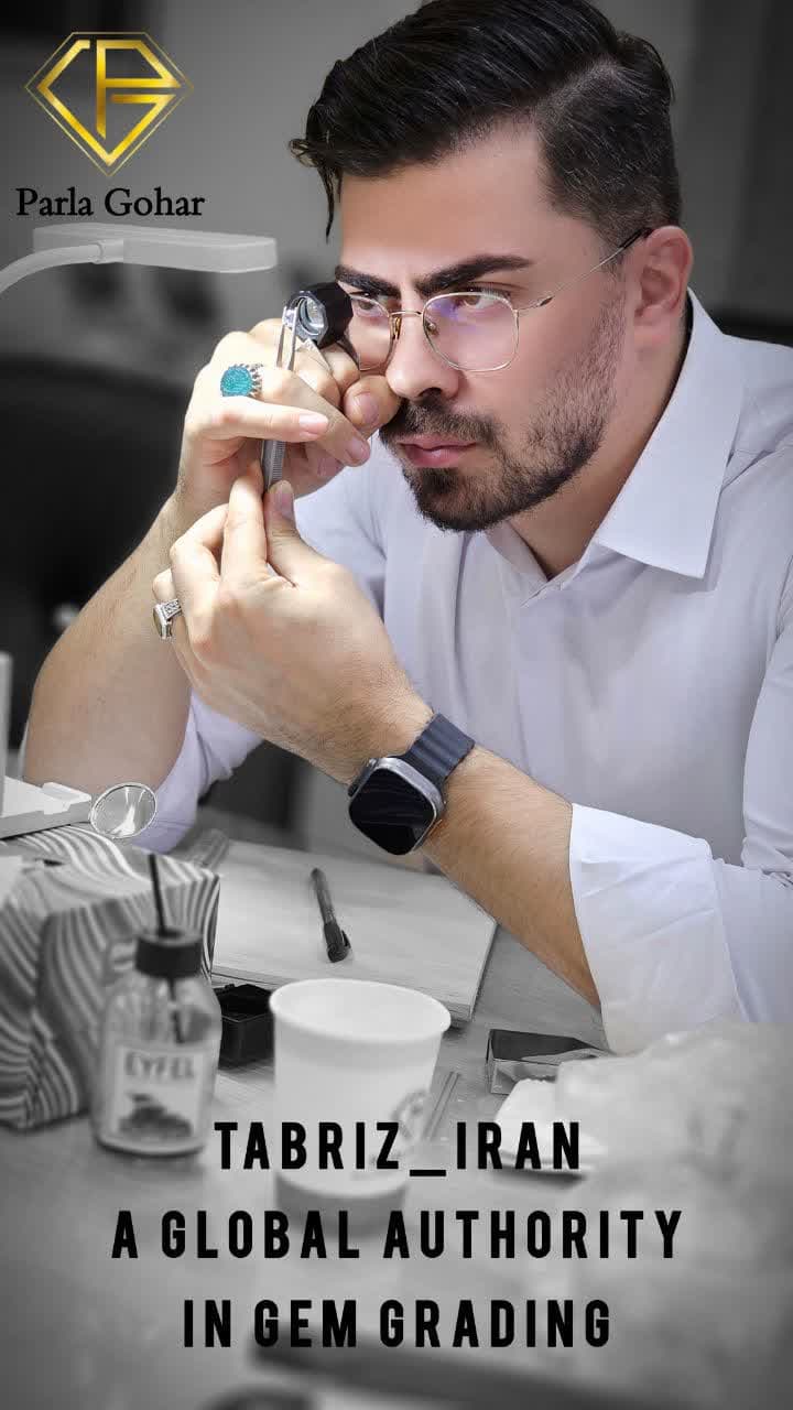 آقای یوسفی هنرجوی دوره گوهر شناسی