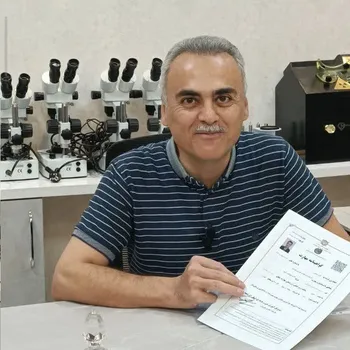 نظرات هنرجوی عزیز آقای اکبر غلامی از دوره های فروشندگی طلا و جواهرات